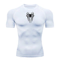 Stretch knit spider tank top for men, second-skin fit — Vagabane Arachnito